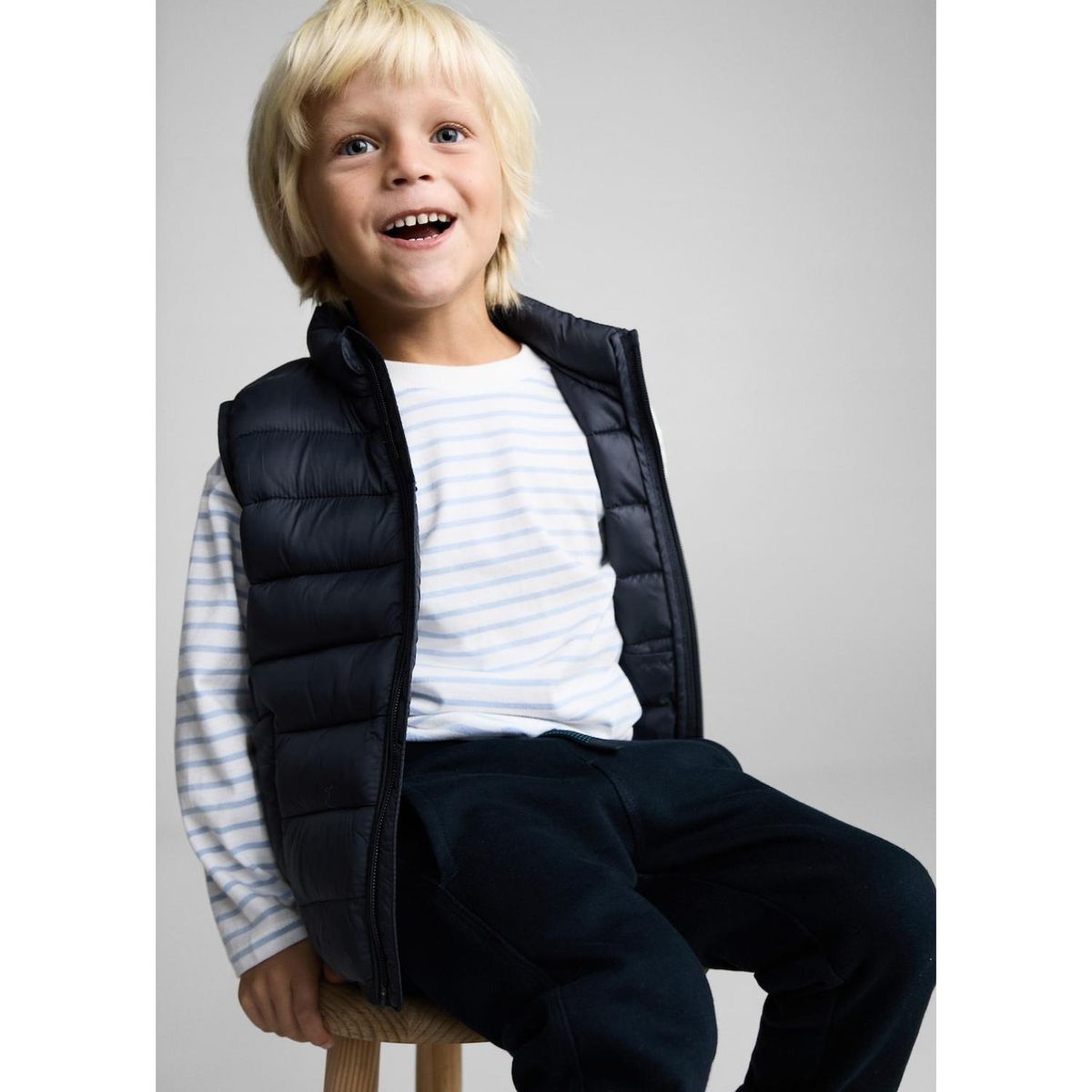 MANGO KIDS - Chaleco Bebé Niño Mango Kids