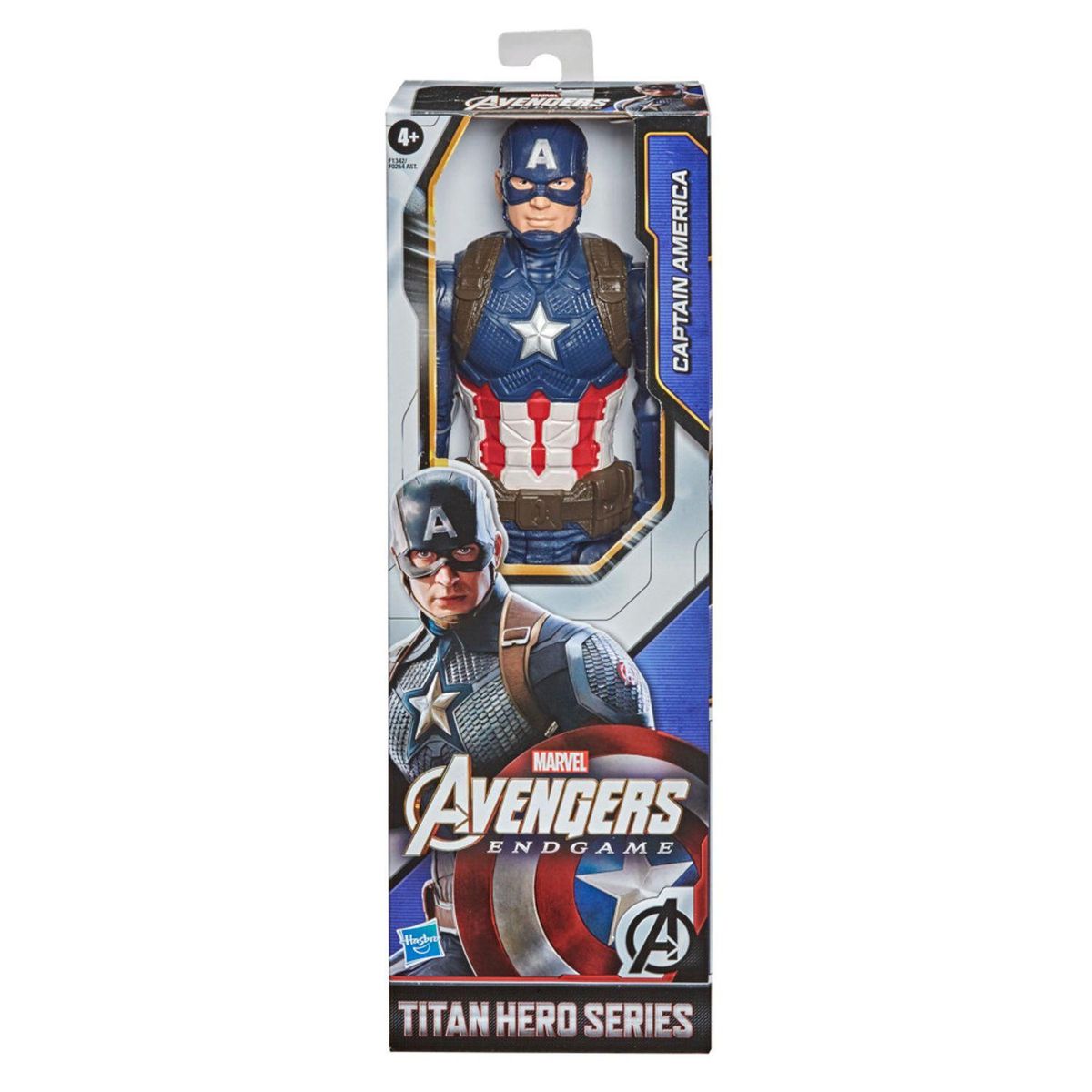 MARVEL - Juguete Figura De Acción Avengers Titan Hero Capitán América Marvel