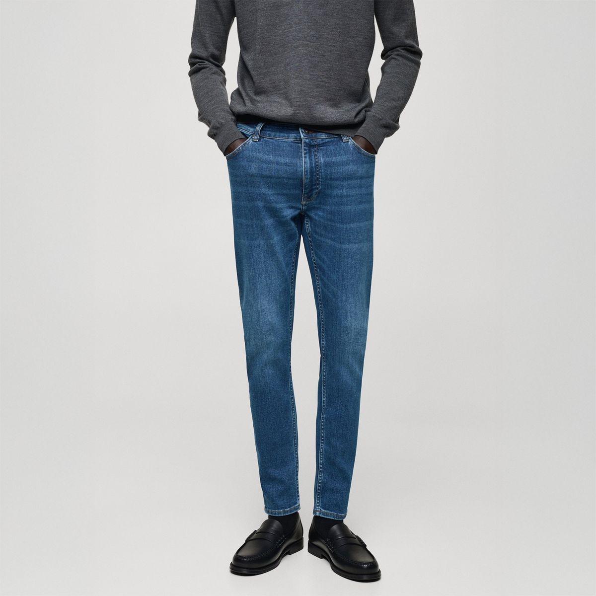 MANGO - Jean Jude Skinny Fit Algodón Mango Man