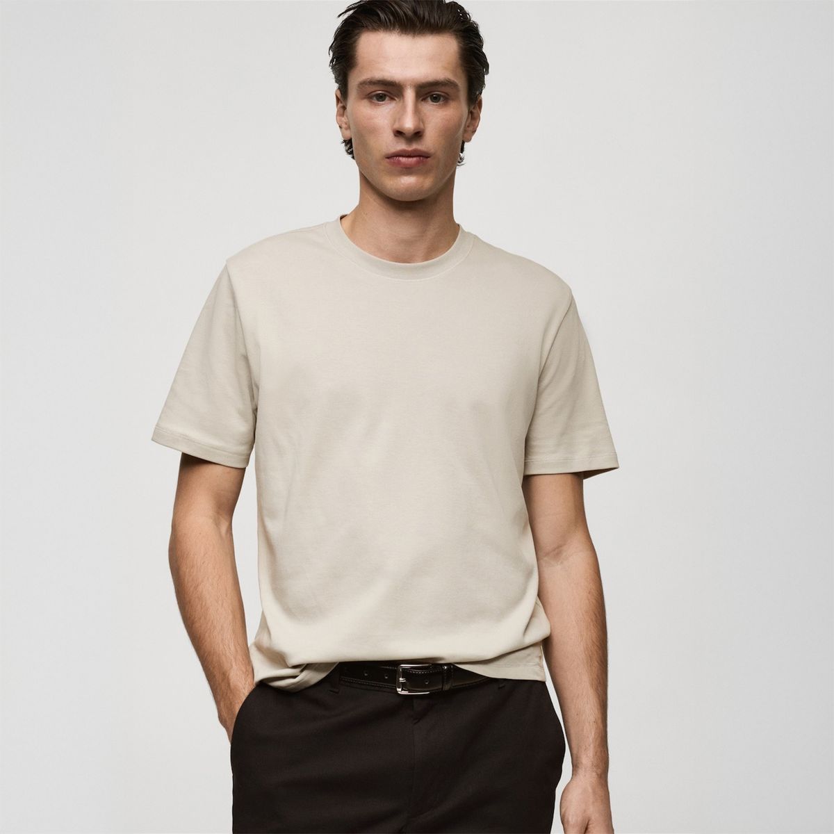 MANGO - Polo Manga Corta Hombre Mango