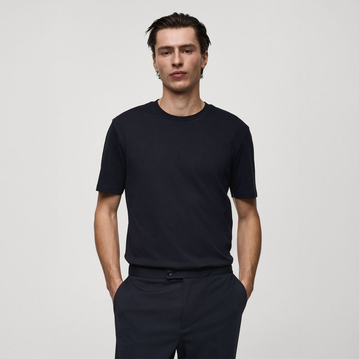 MANGO - Polo Manga Corta Hombre Mango