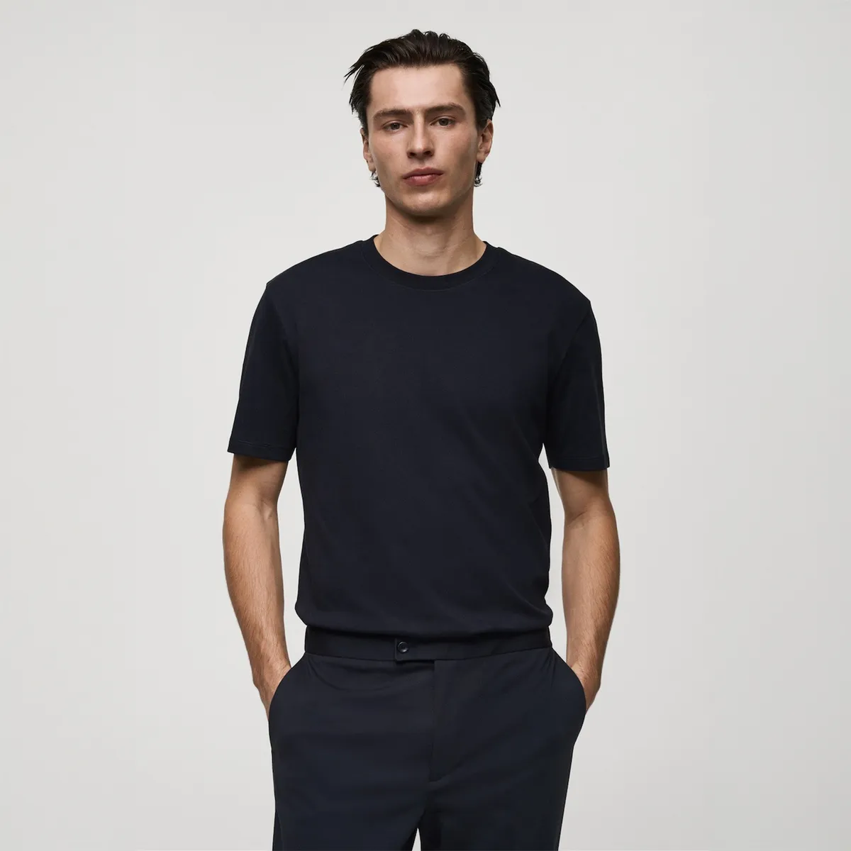 MANGO - Polo Manga Corta Hombre Mango