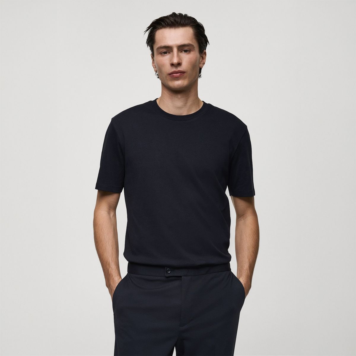 MANGO - Polo Manga Corta Hombre Mango