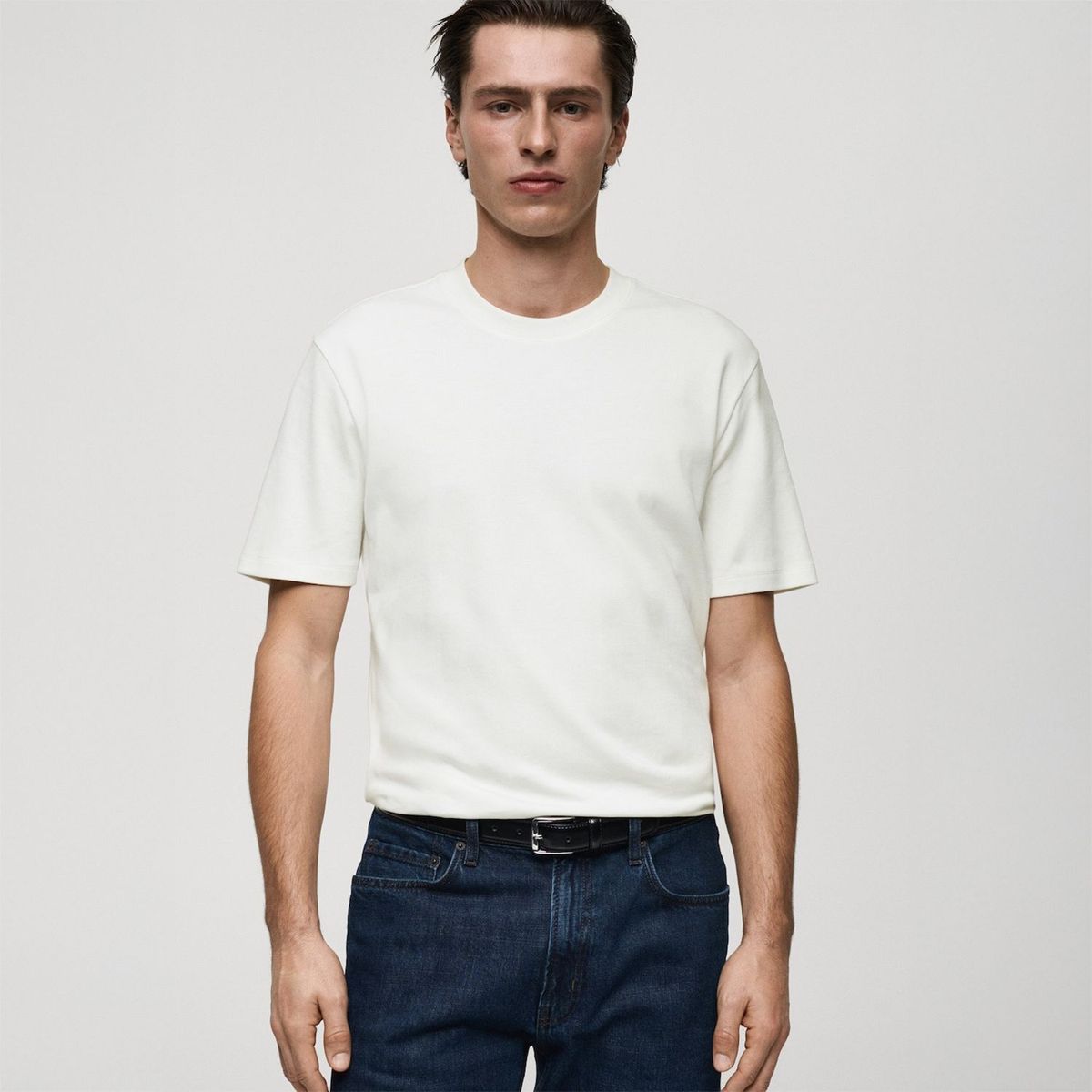 MANGO - Polo Manga Corta Hombre Mango