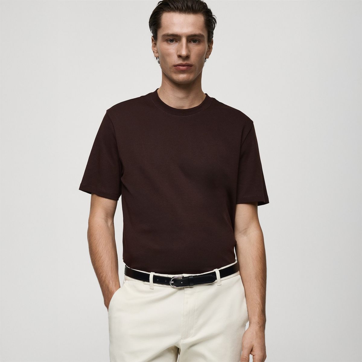 MANGO - Polo Manga Corta Hombre Mango