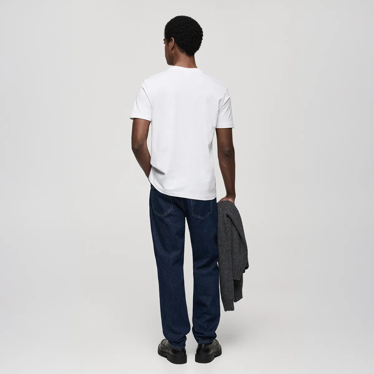 MANGO - Polo Cuello Pico Slim Fit 100% Algodón Mango Man