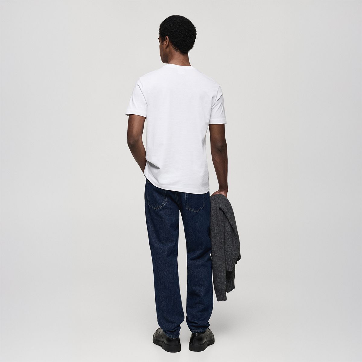 MANGO - Polo Cuello Pico Slim Fit 100% Algodón Mango Man