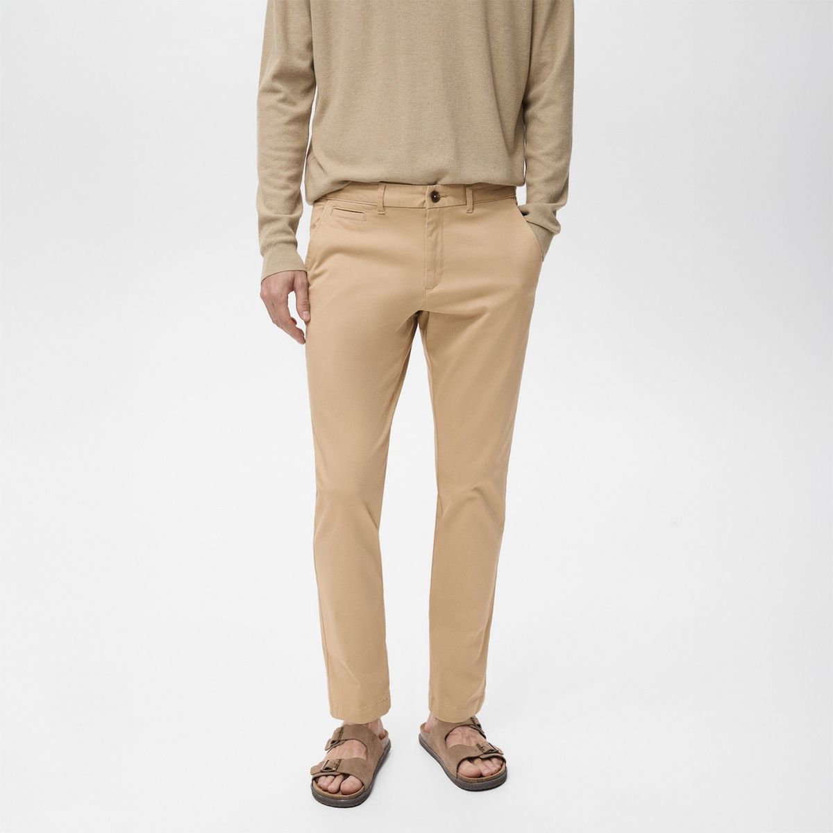 MANGO - Pantalon Prato