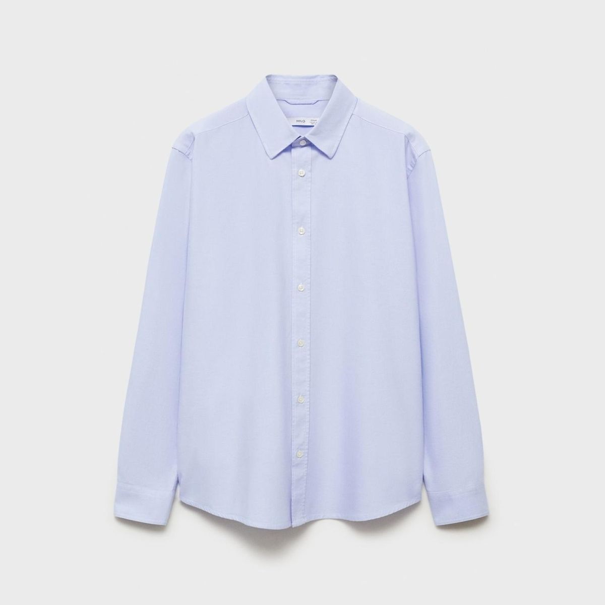 MANGO - Camisa Oxford 100% Algodón Hombre Mango Man