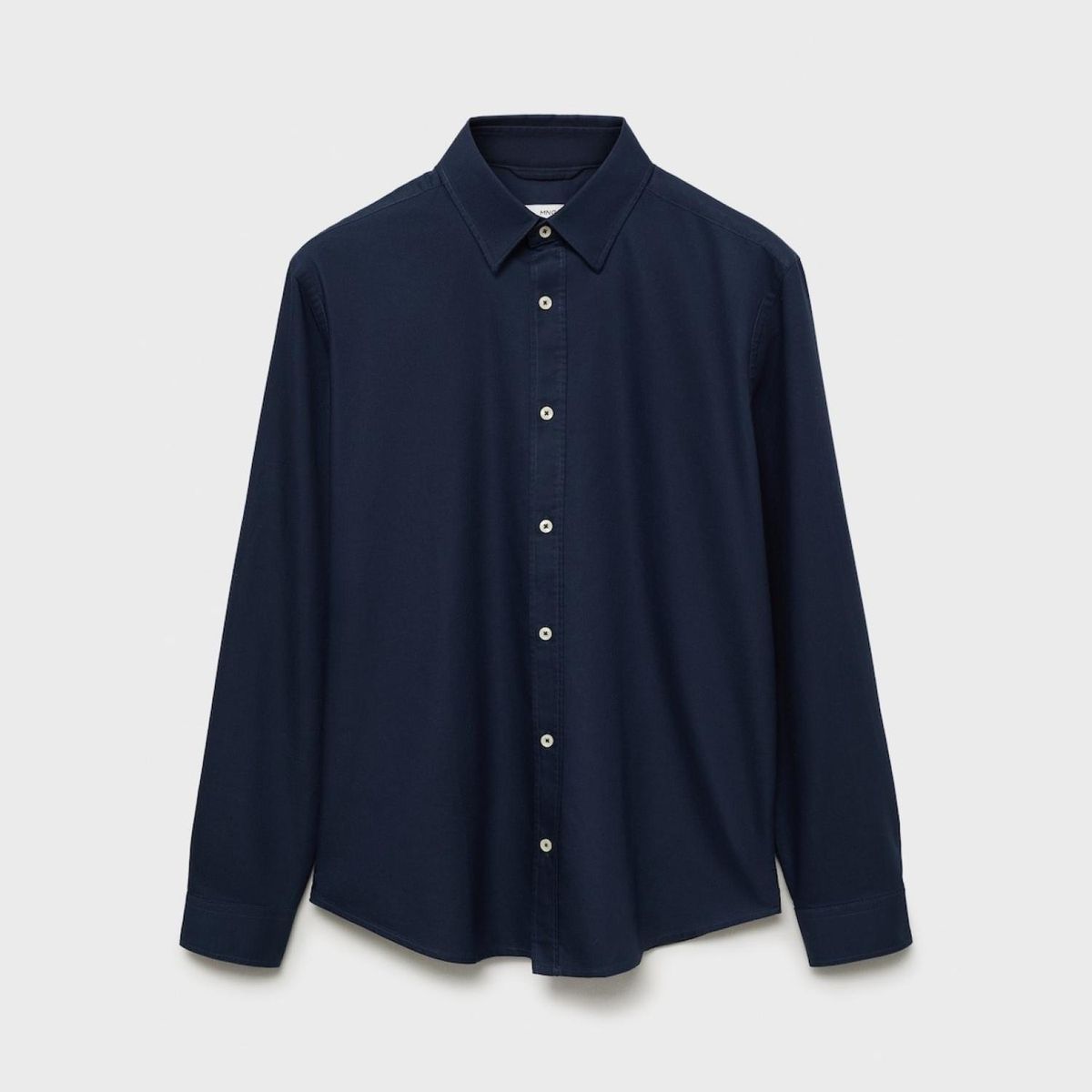 MANGO - Camisa Oxford 100% Algodón Hombre Mango Man