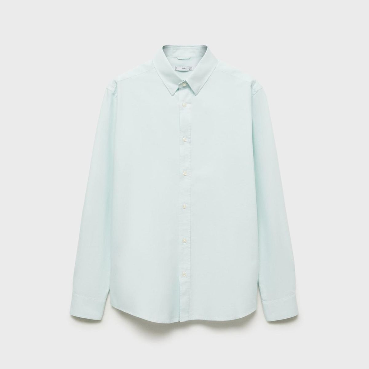 MANGO - Camisa Oxford 100% Algodón Hombre Mango Man