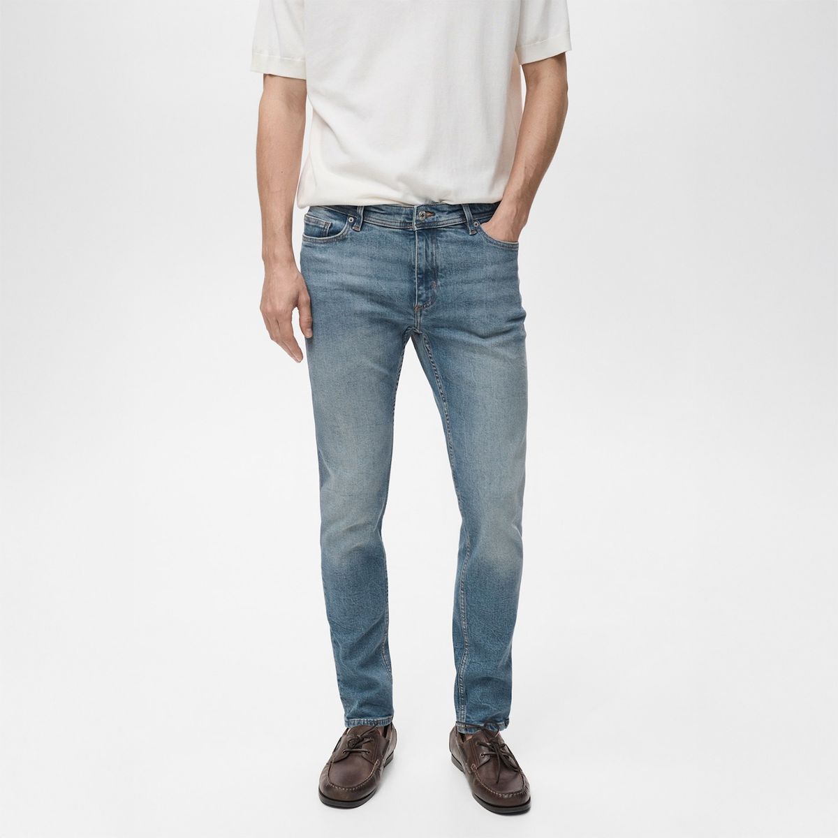 MANGO - Jeans Jan Slim Fit Hombre Mango 
