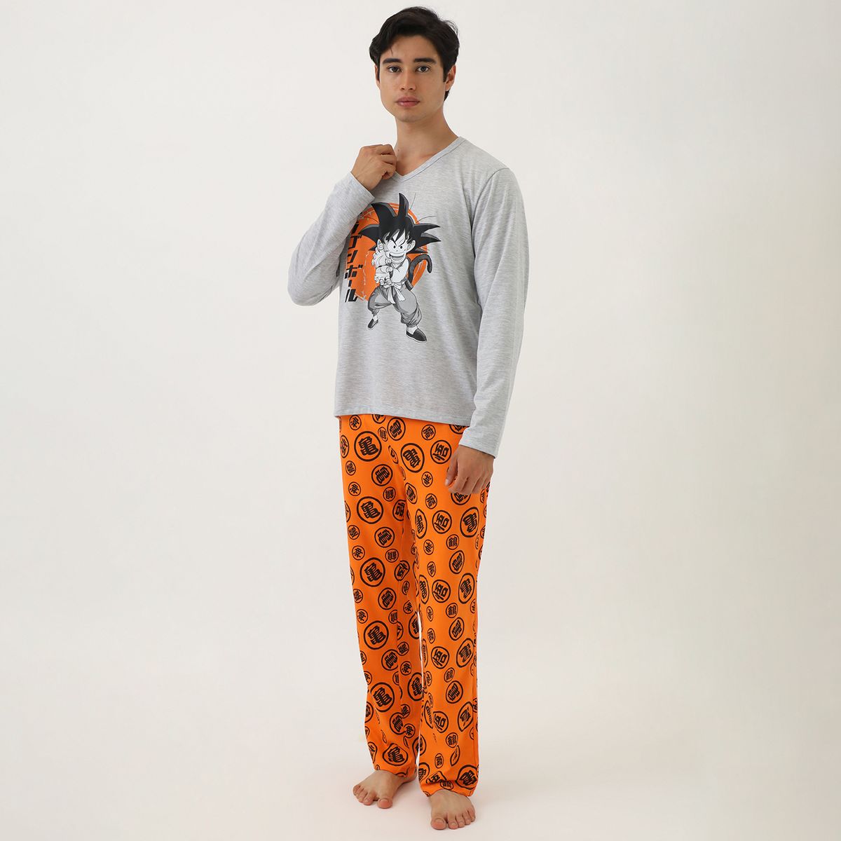 BEARCLIFF - Pijama Ml Dbc-0073 Hueso