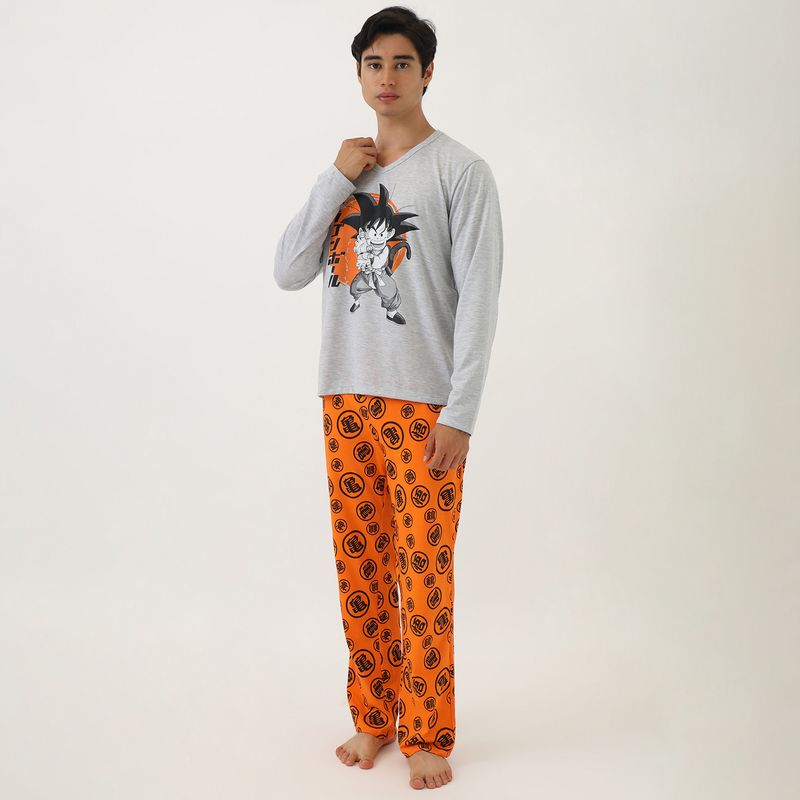 BEARCLIFF - Pijama Ml Dbc-0073 Hueso