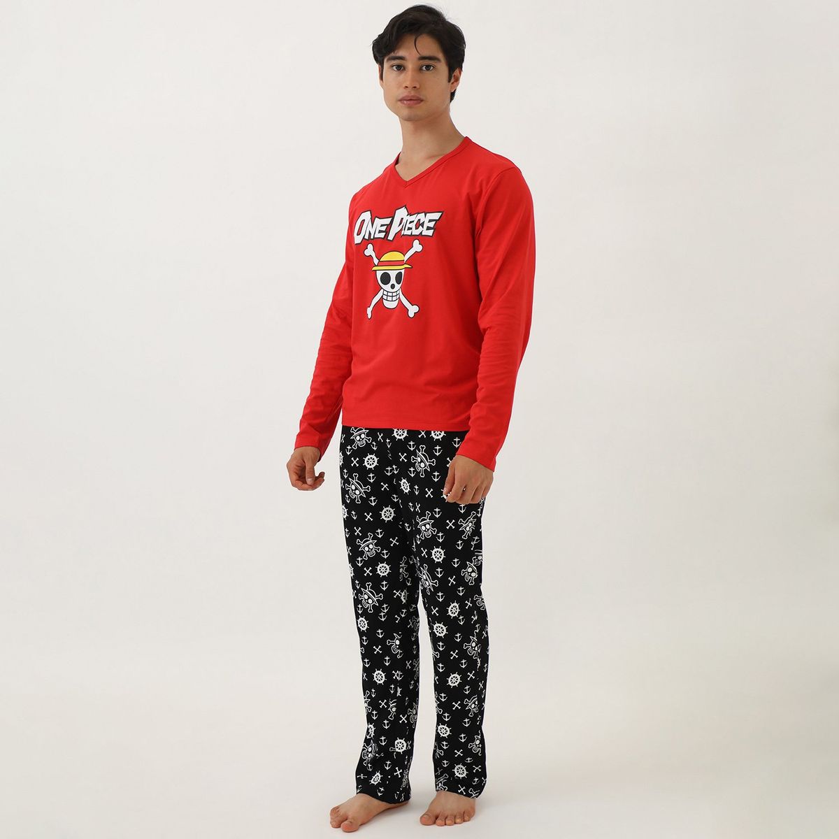 BEARCLIFF - Pijama Ml One -0501 Rojo