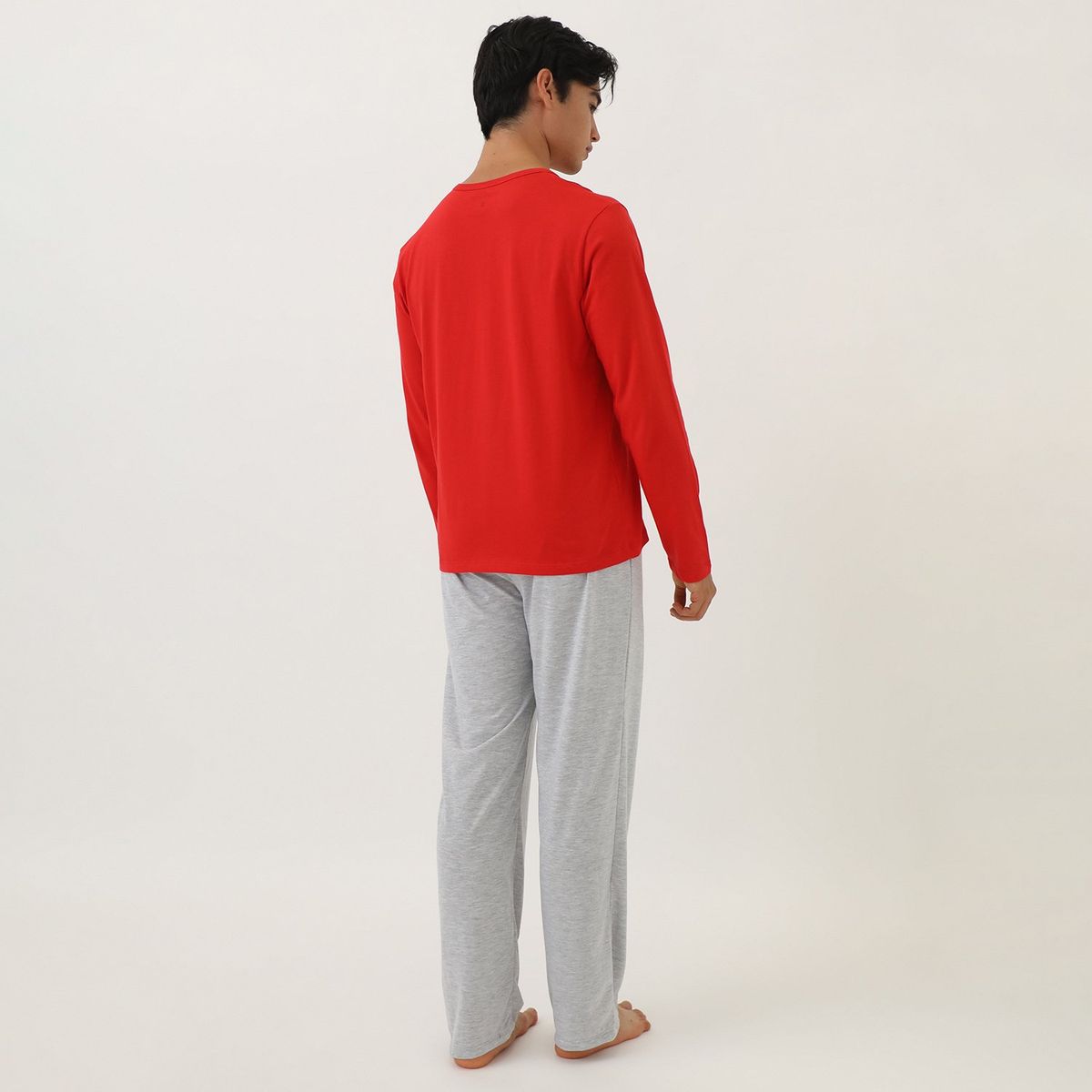 BEARCLIFF - Pijama Ml Dap-0195 Rojo