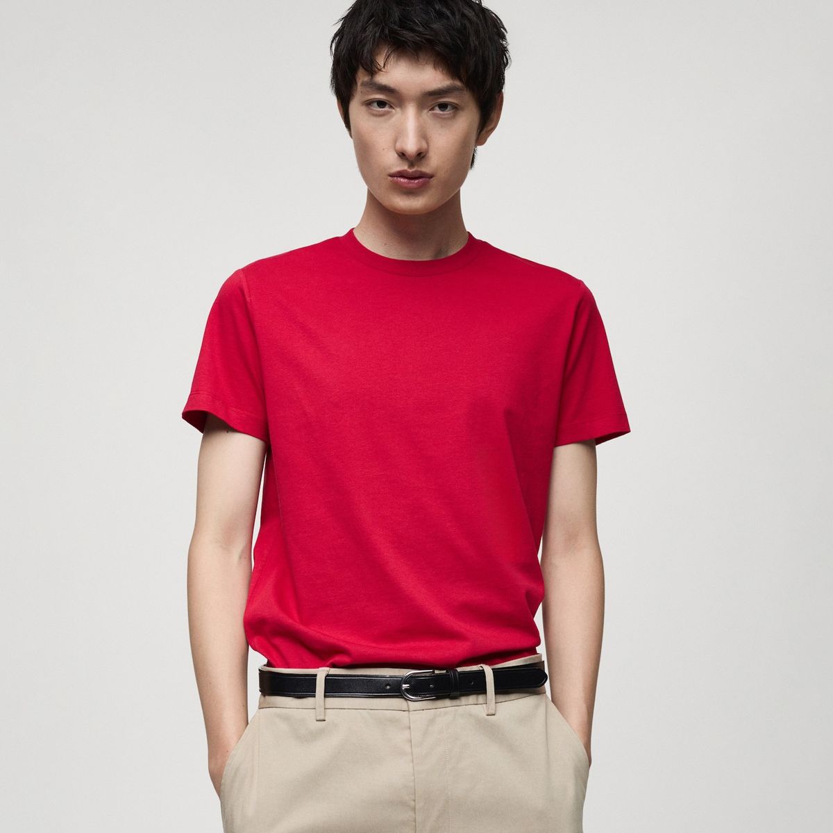 MANGO - Polo 100% Algodón Hombre Mango Man