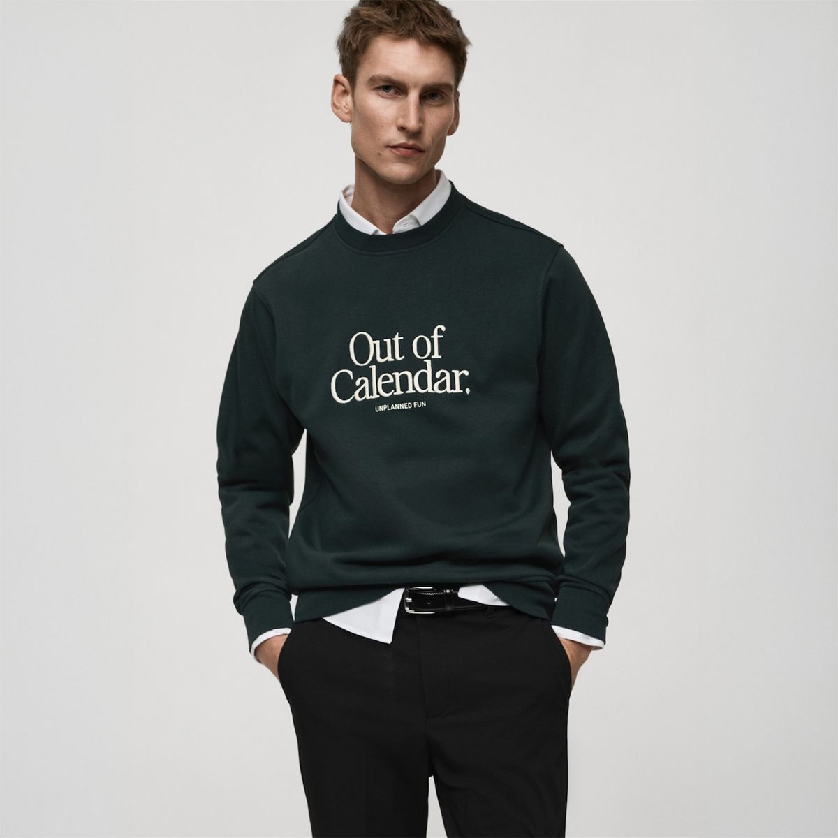 MANGO - Chompa Algodón Hombre Mango Man