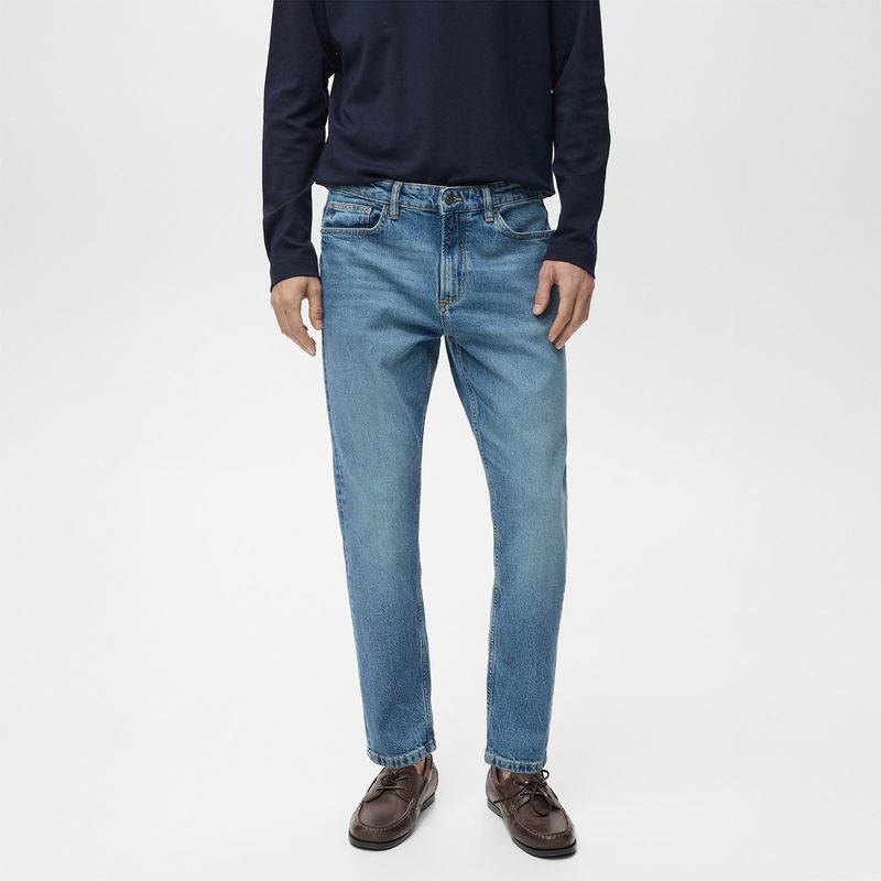 MANGO - Jean Ben Tapered Regular Fit Hombre Mango