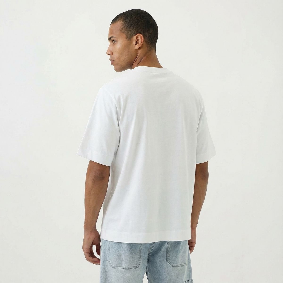 DENIMLAB - Polo Boxy Pesado Hombre Denimlab