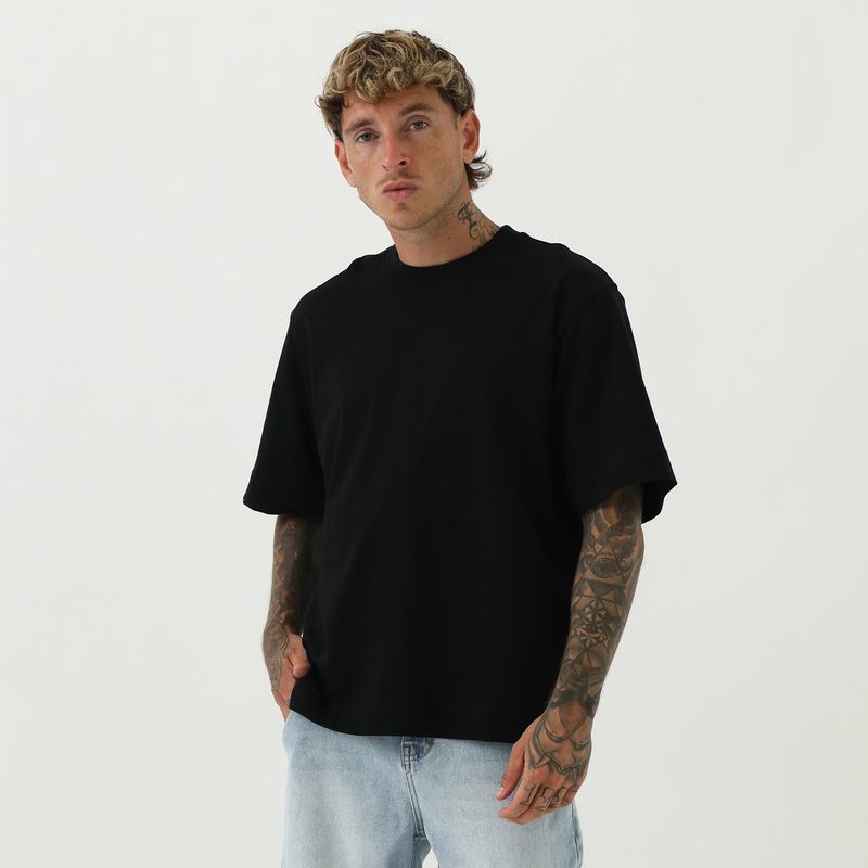 DENIMLAB - Polo Boxy Pesado Hombre Denimlab