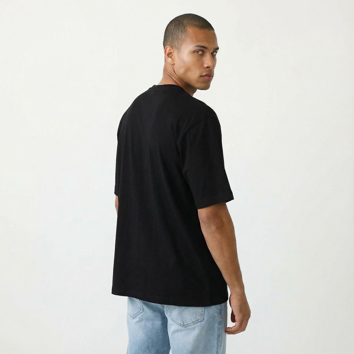 DENIMLAB - Polo Boxy Pesado Hombre Denimlab