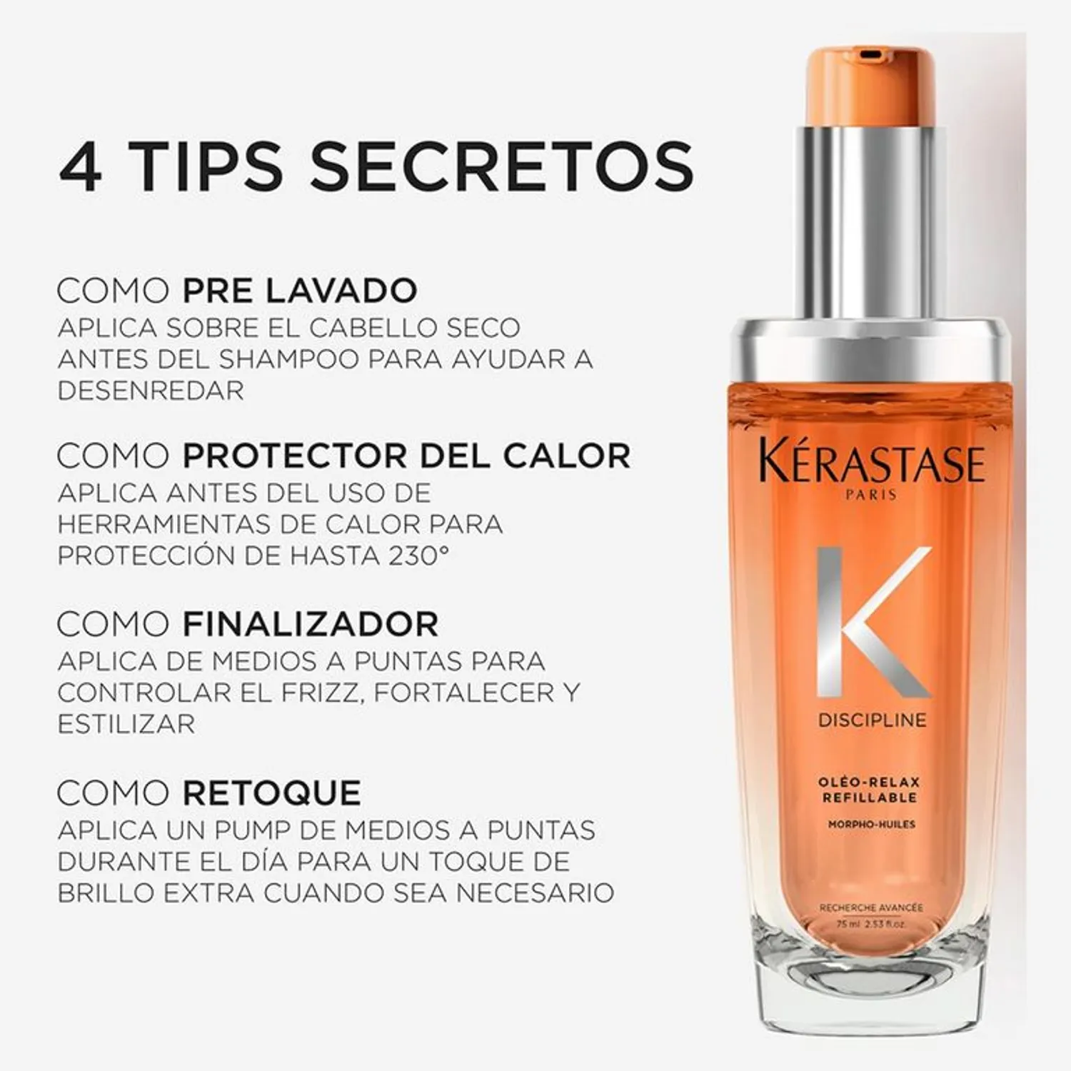 Refill Aceite Cap Oleo Relax 75ml KERASTASE | Falabella Perú