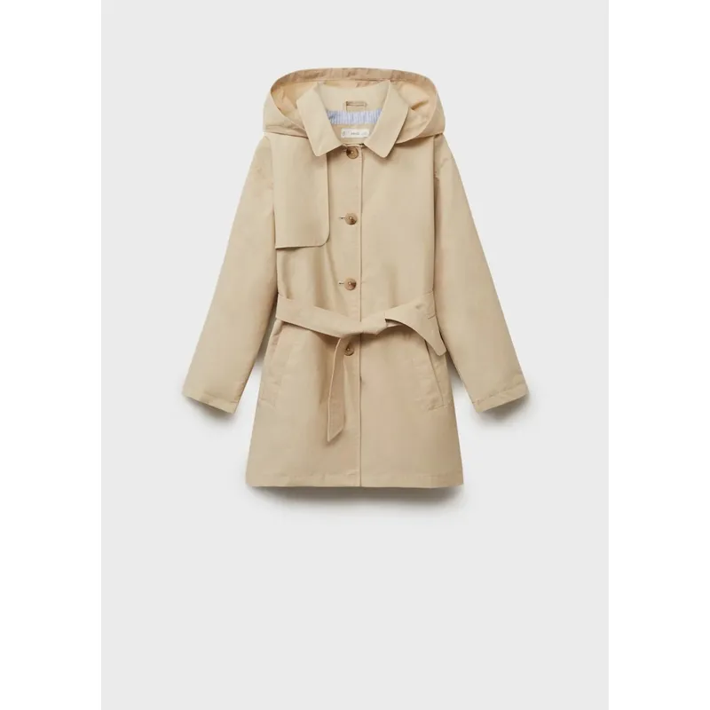 MANGO KIDS - Abrigo Niña Algodón Mango Kids