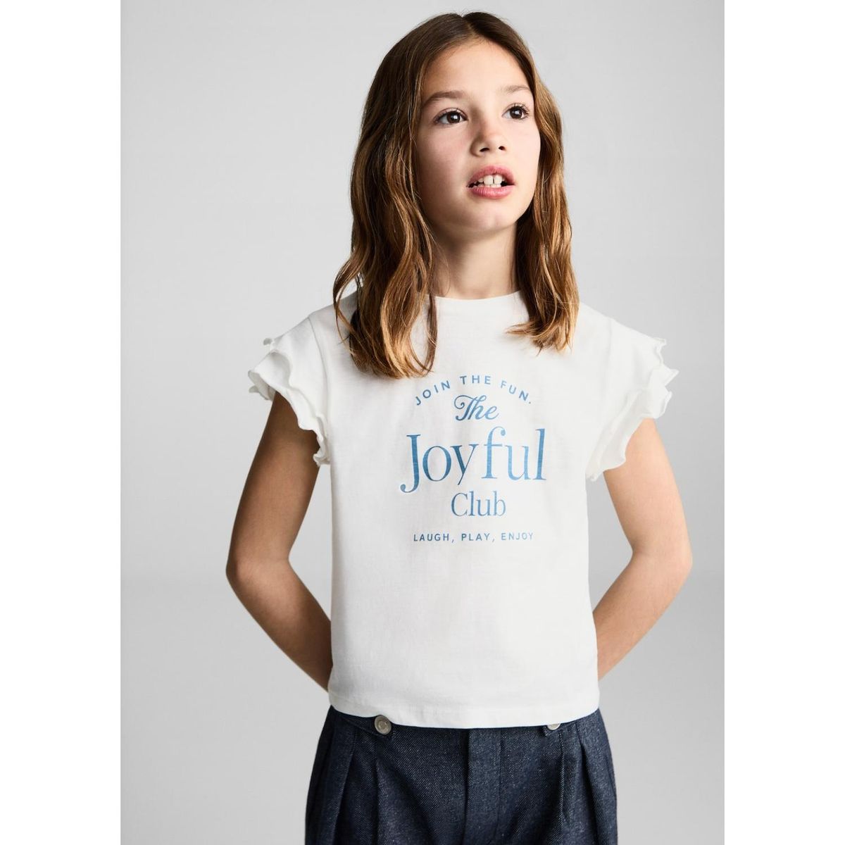 MANGO KIDS - Polo Niña Manga Corta Algodón Mango Kids