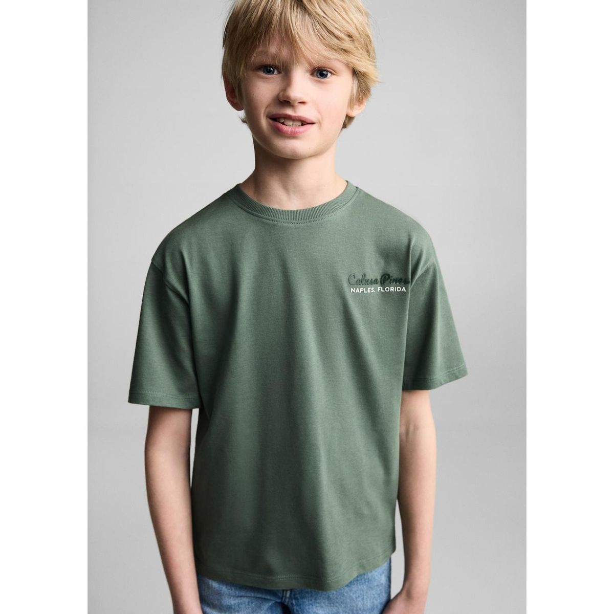 MANGO KIDS - Polo Niño Manga Corta Algodón Mango Kids