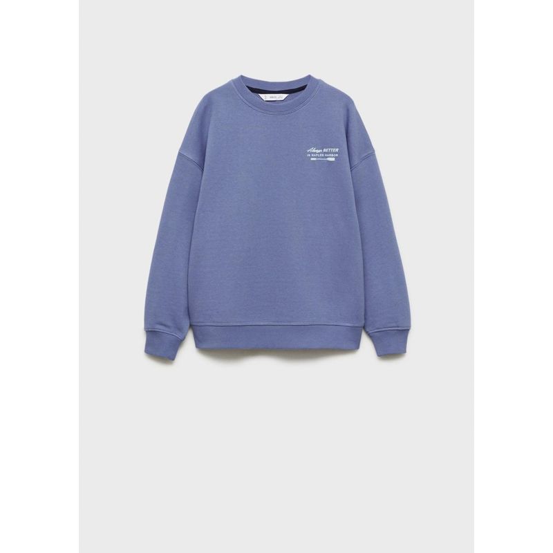 MANGO KIDS - Polera Niño Algodón Mango Kids