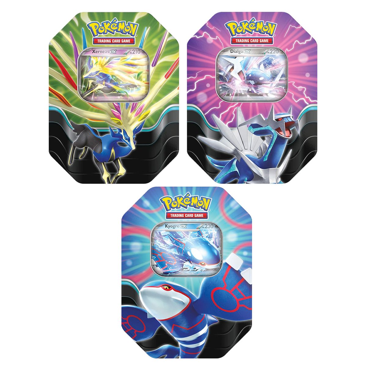 POKEMON - Cartas Pokemon TCG Azure Legends Tin Spa Aleatorio