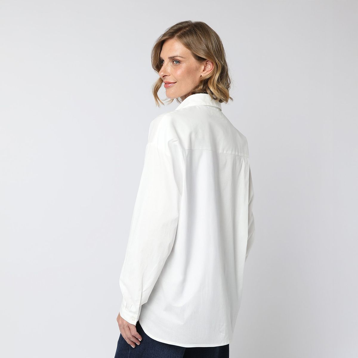 APOLOGY - Blusa Manga Larga Algodón Mujer Apology x Viviana Rivas Plata