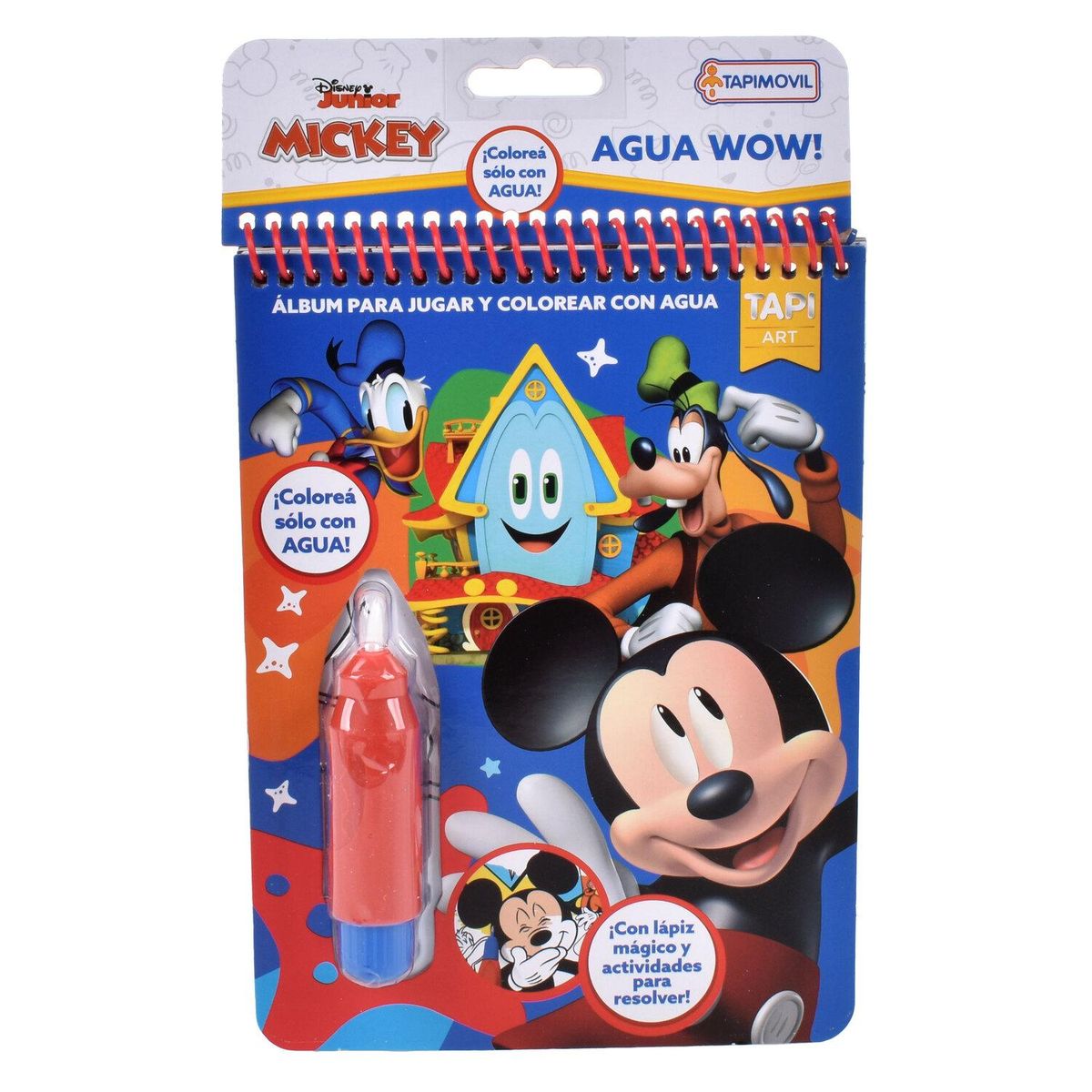 MICKEY MOUSE - Libro Para Pintar Con Agua Mickey Mouse