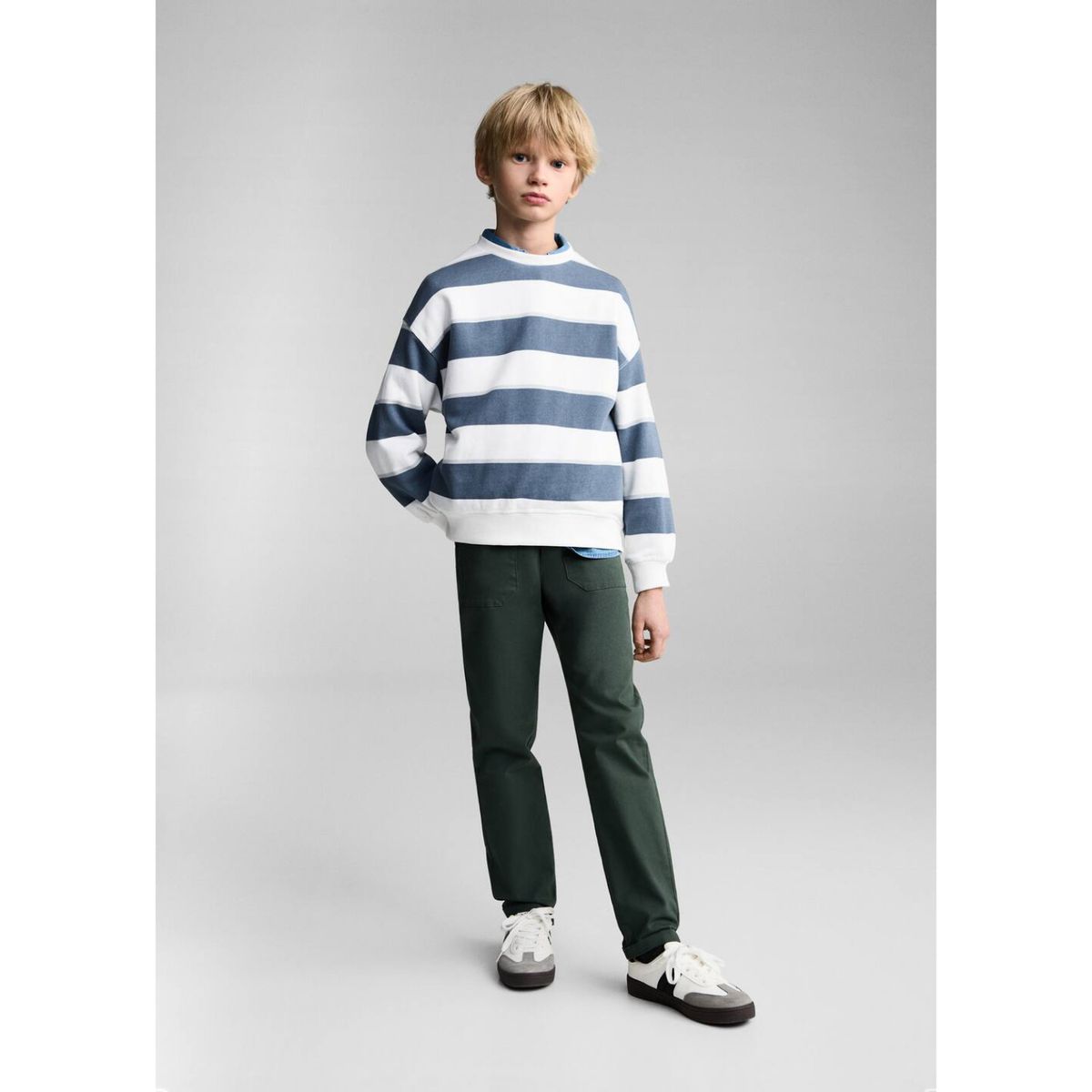 MANGO KIDS - Polera Niño Algodón Mango Kids