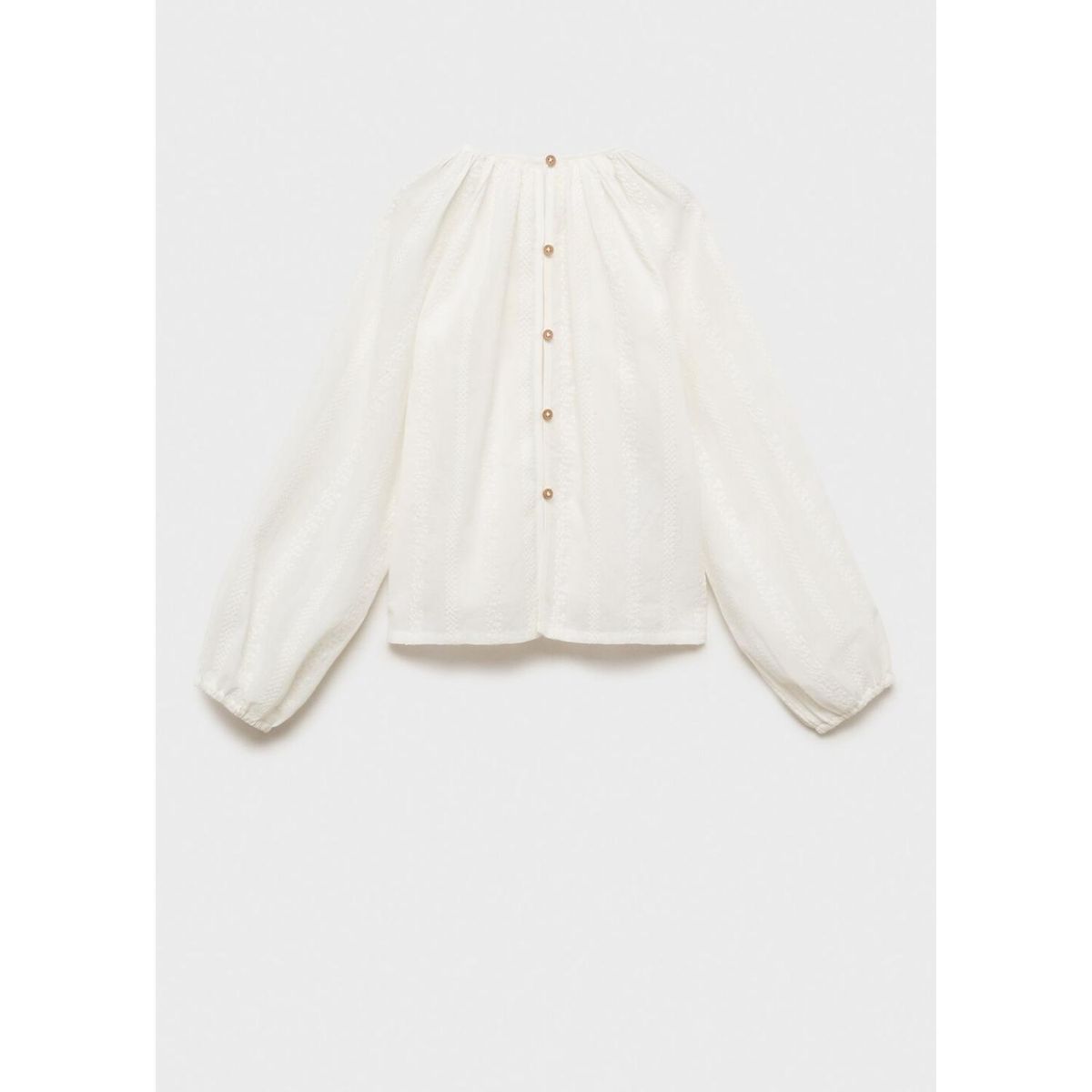 MANGO KIDS - Blusa Niña Manga Larga Algodón Mango Kids