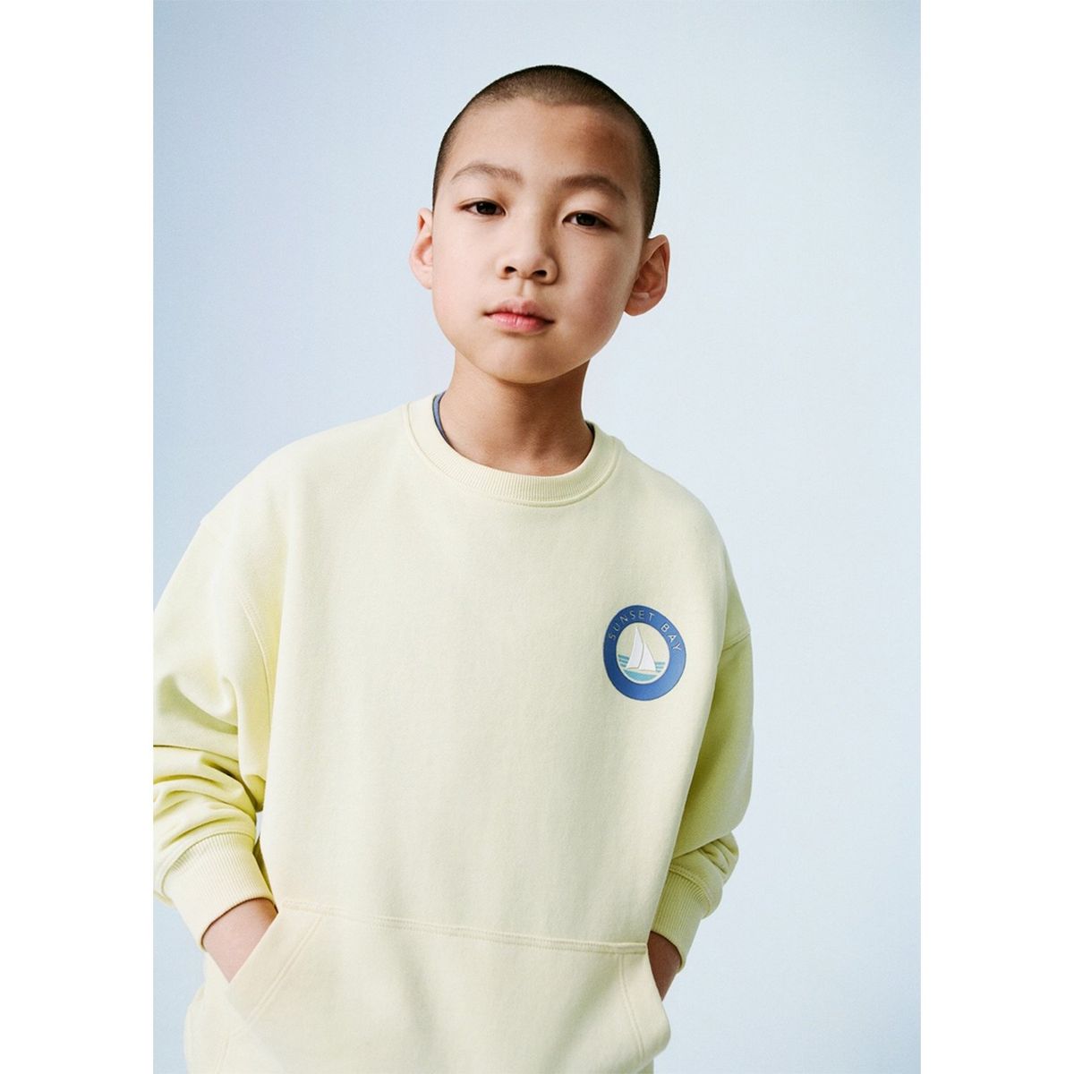 MANGO KIDS - Polera Niño Algodón Mango Kids