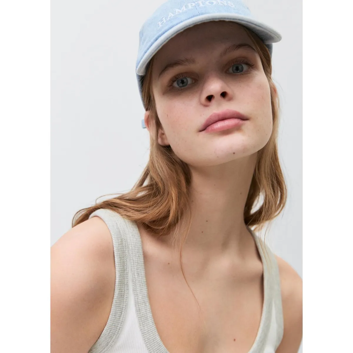 MANGO TEEN - Top Sin Mangas Algodón Mujer Mango Teen