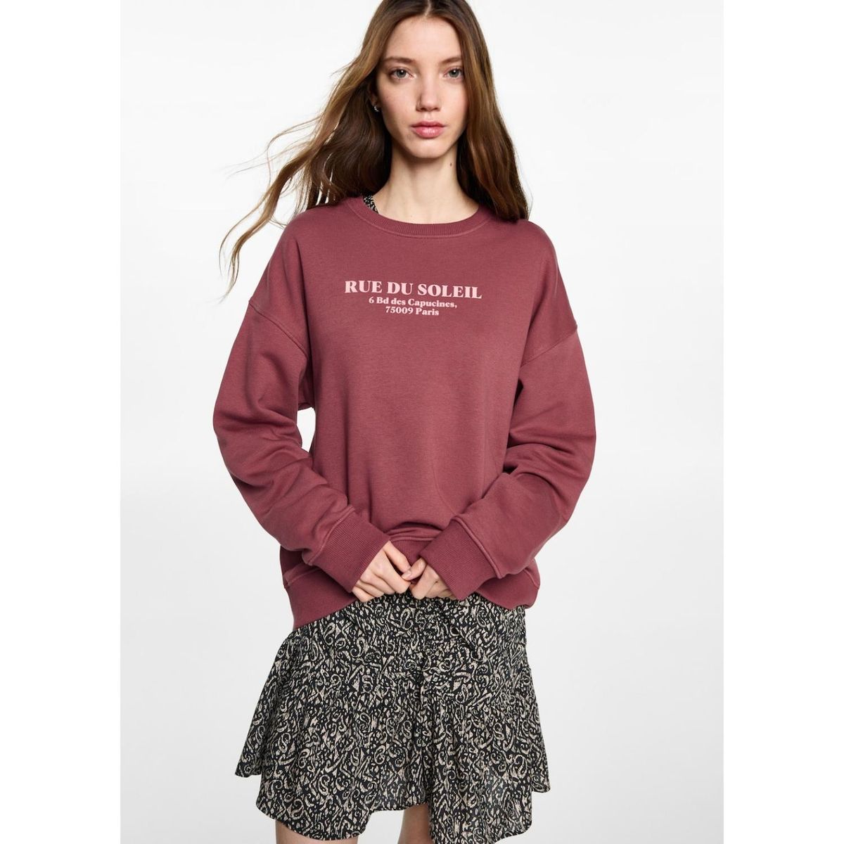 MANGO TEEN - Polera Algodón Mujer Mango Teen