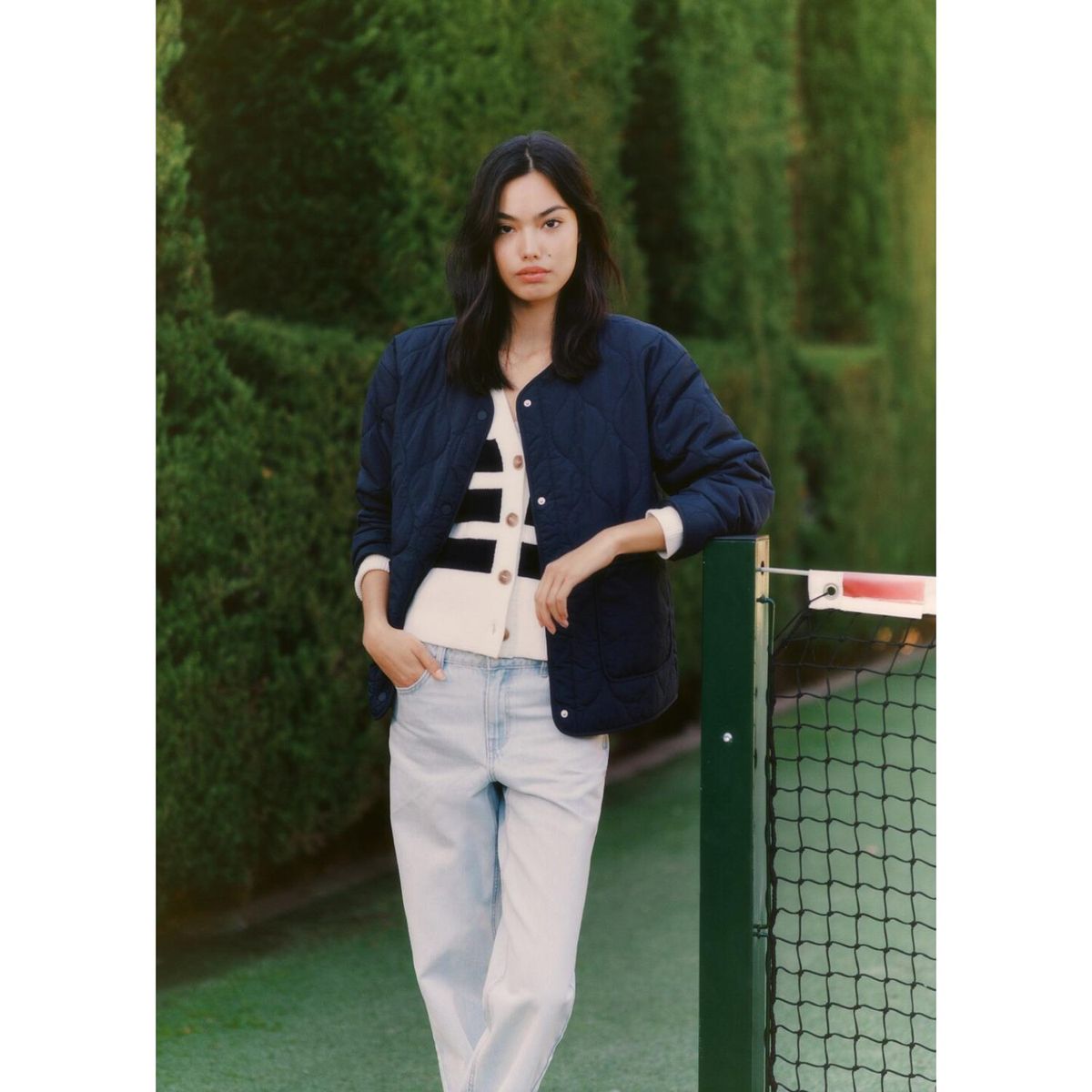 MANGO TEEN - Casaca Casual Mujer Mango Teen