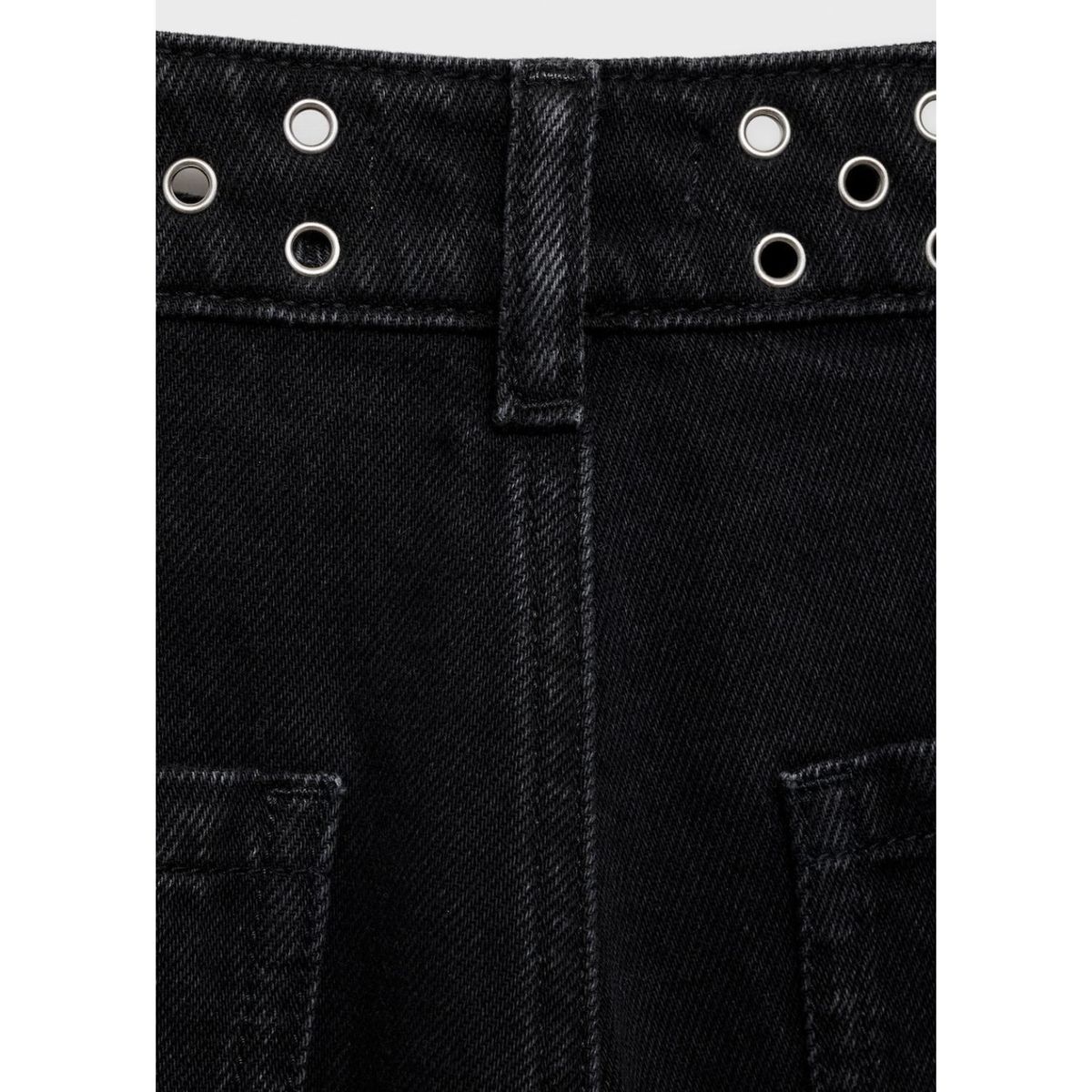 MANGO TEEN - Jean Wide Leg Tiro Alto Mujer Mango Teen.