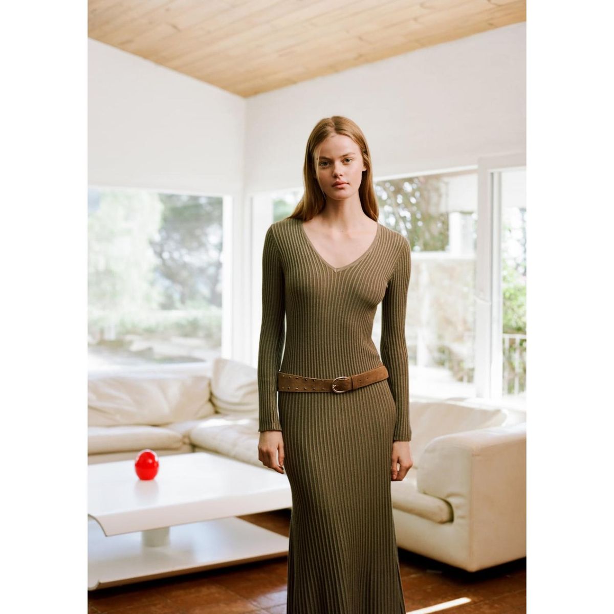 MANGO TEEN - Vestido Largo Casual Mujer Mango Teen