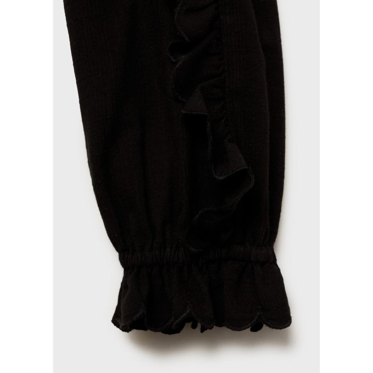 MANGO TEEN - Blusa Manga Larga 100% Algodón Mujer Mango Teen