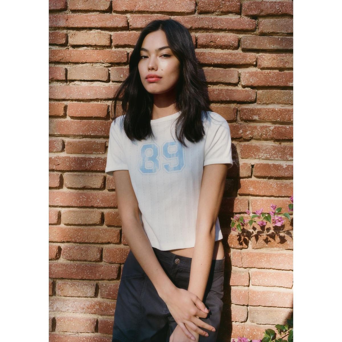 MANGO TEEN - Polo Manga Corta Algodón Mujer Mango Teen