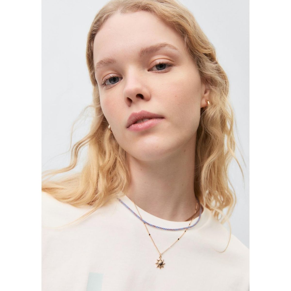 MANGO TEEN - Polo Manga Corta 100% Algodón Mujer Mango Teen