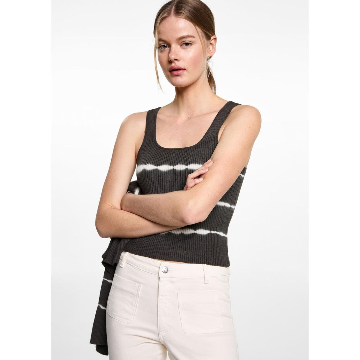 MANGO TEEN - Top Casual Mujer Mango Teen