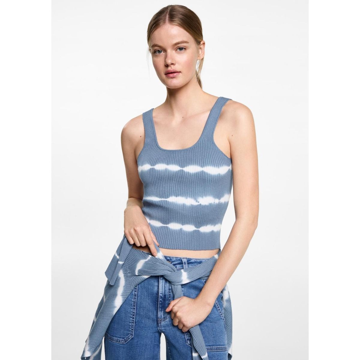 MANGO TEEN - Top Casual Mujer Mango Teen