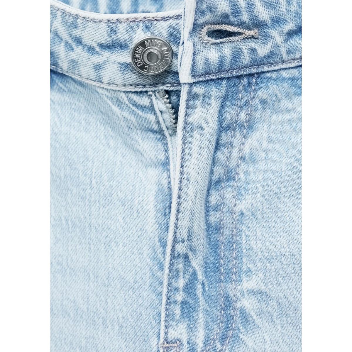 MANGO TEEN - Jean Flare Tiro Alto Mujer Mango Teen