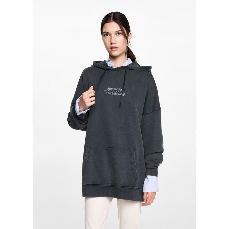 MANGO TEEN - Polera 100% Algodón Mujer Mango Teen