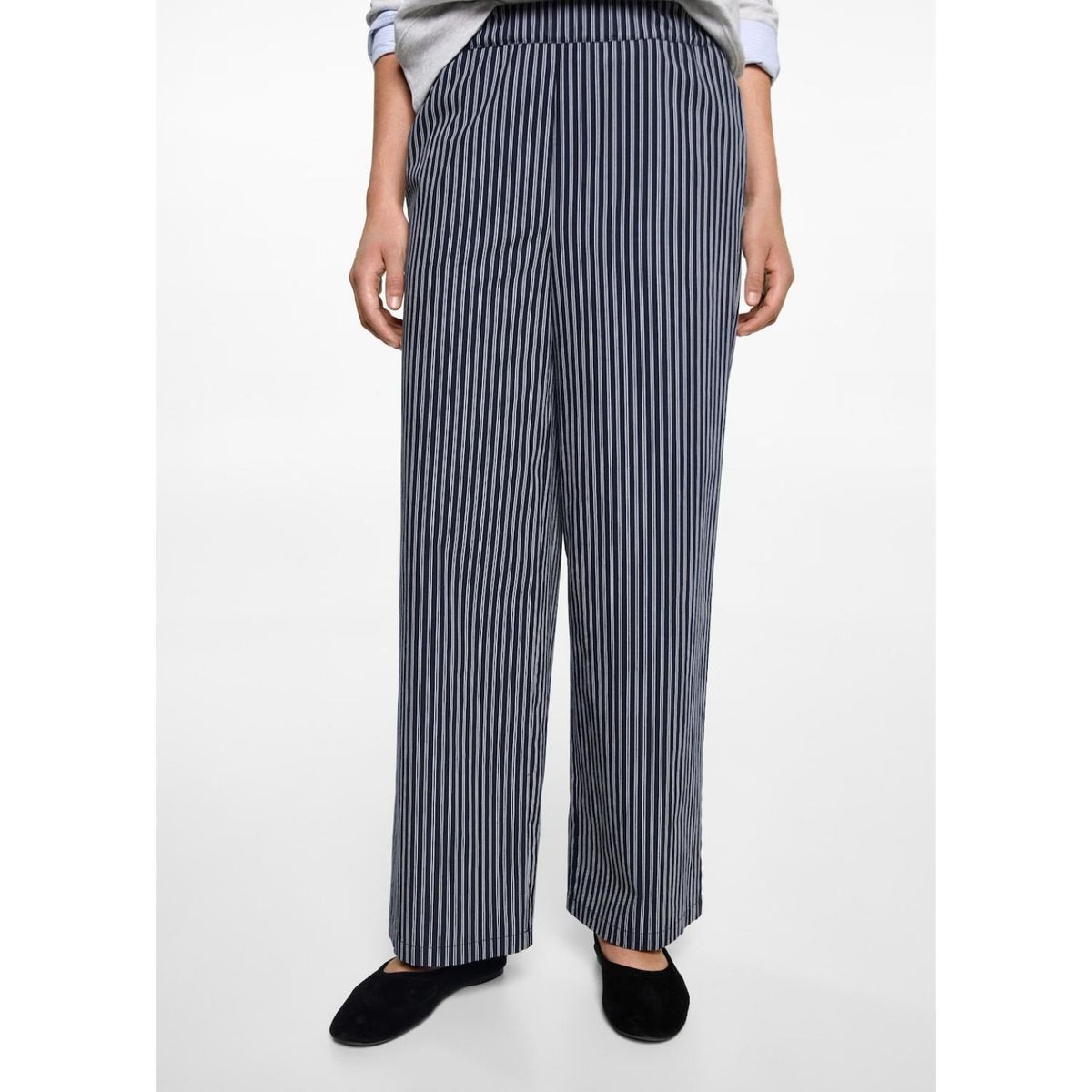 MANGO TEEN - Pantalón 100% Algodón Mujer Mango Teen